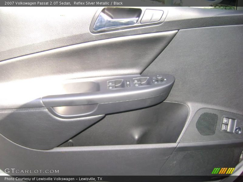 Reflex Silver Metallic / Black 2007 Volkswagen Passat 2.0T Sedan