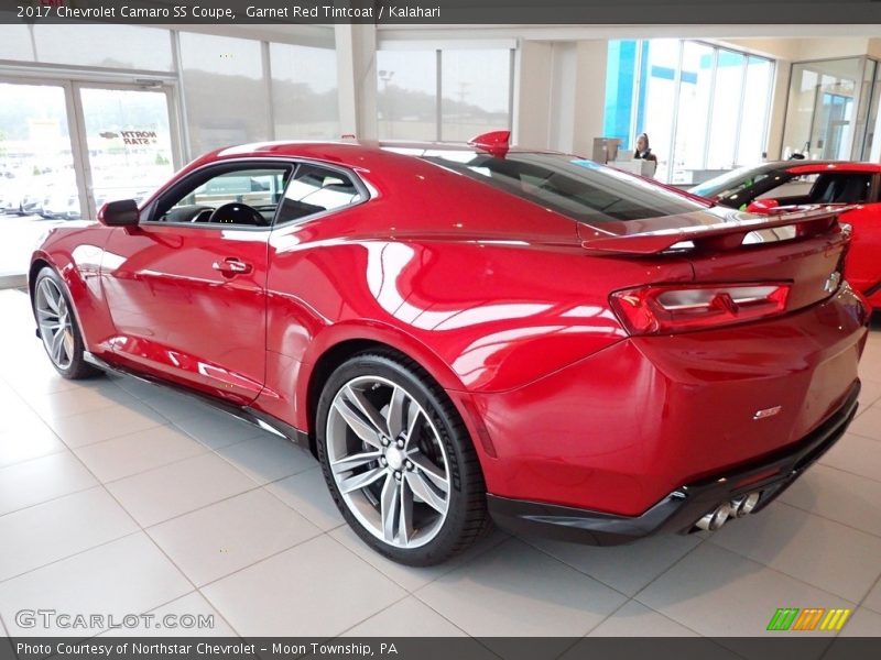 Garnet Red Tintcoat / Kalahari 2017 Chevrolet Camaro SS Coupe