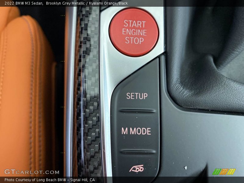 Controls of 2022 M3 Sedan