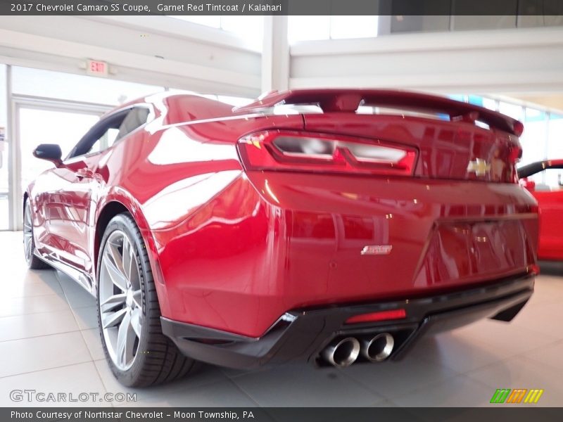 Garnet Red Tintcoat / Kalahari 2017 Chevrolet Camaro SS Coupe