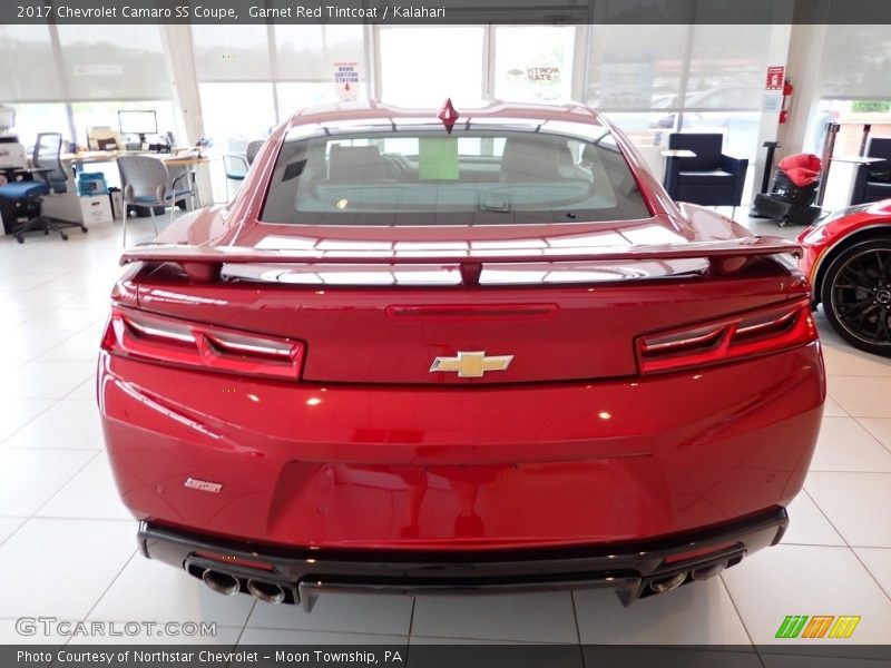 Garnet Red Tintcoat / Kalahari 2017 Chevrolet Camaro SS Coupe