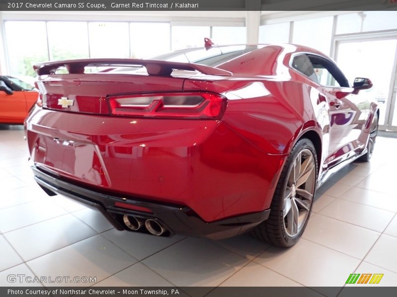 Garnet Red Tintcoat / Kalahari 2017 Chevrolet Camaro SS Coupe