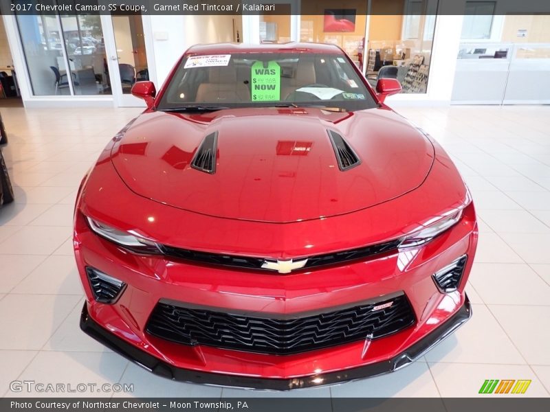 Garnet Red Tintcoat / Kalahari 2017 Chevrolet Camaro SS Coupe