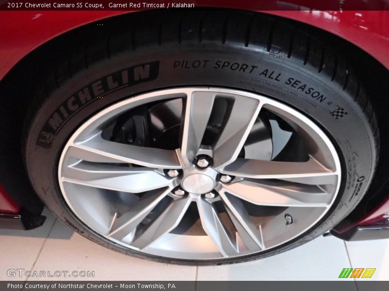 Garnet Red Tintcoat / Kalahari 2017 Chevrolet Camaro SS Coupe