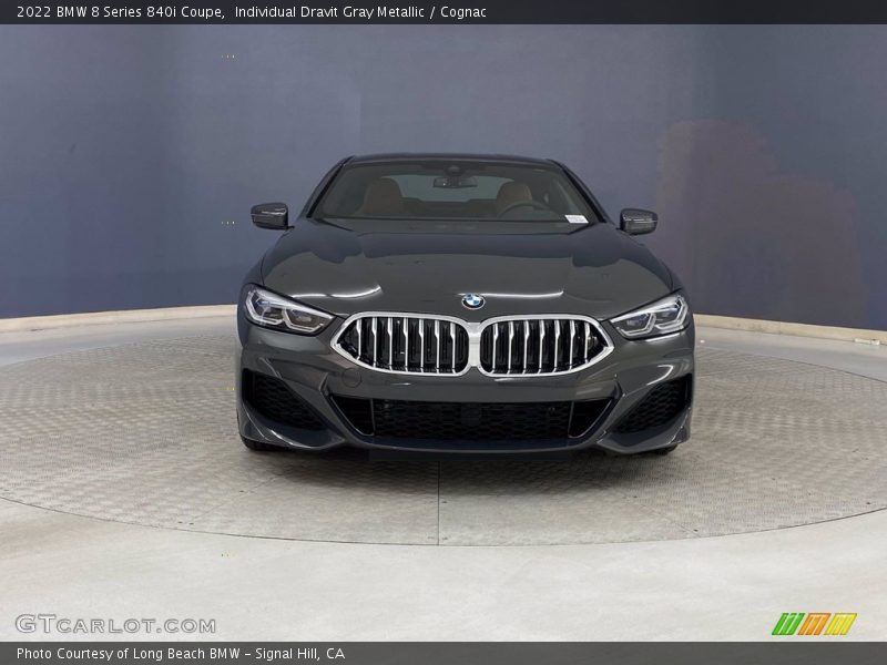 Individual Dravit Gray Metallic / Cognac 2022 BMW 8 Series 840i Coupe