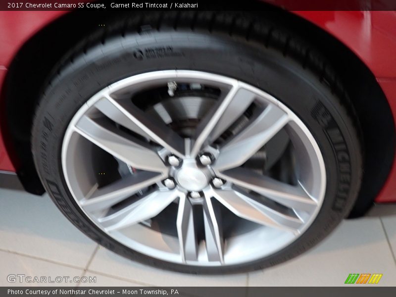 Garnet Red Tintcoat / Kalahari 2017 Chevrolet Camaro SS Coupe