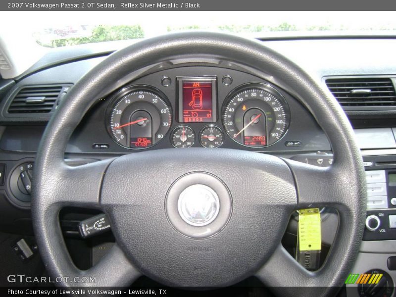 Reflex Silver Metallic / Black 2007 Volkswagen Passat 2.0T Sedan