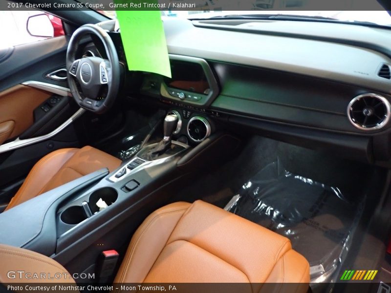 Garnet Red Tintcoat / Kalahari 2017 Chevrolet Camaro SS Coupe