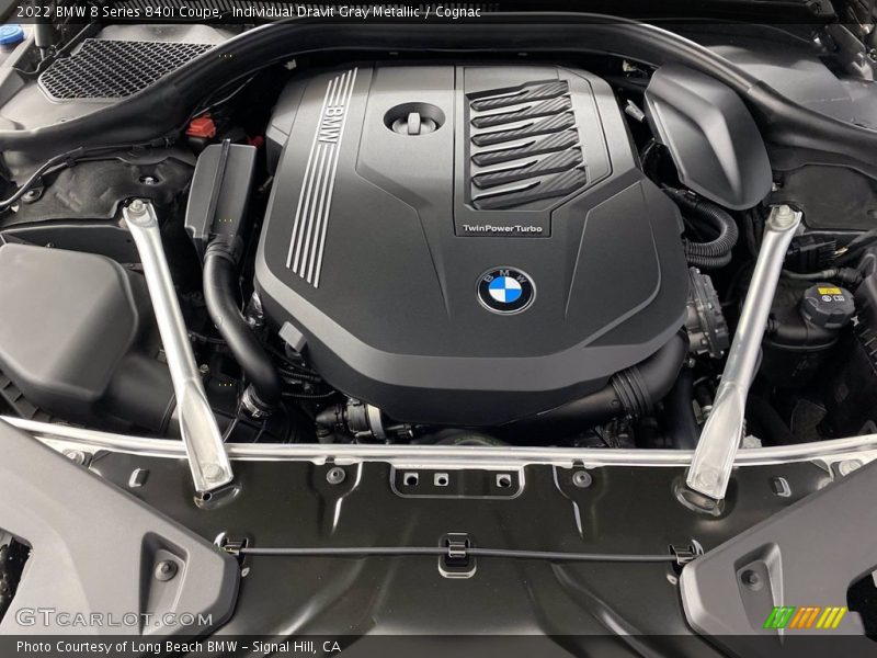 2022 8 Series 840i Coupe Engine - 3.0 Liter M TwinPower Turbocharged DOHC 24-Valve Inline 6 Cylinder
