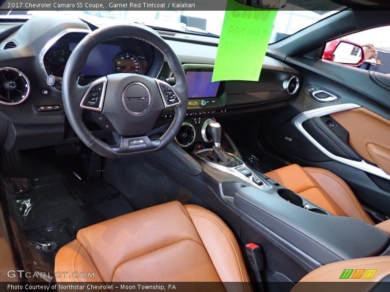  2017 Camaro SS Coupe Kalahari Interior