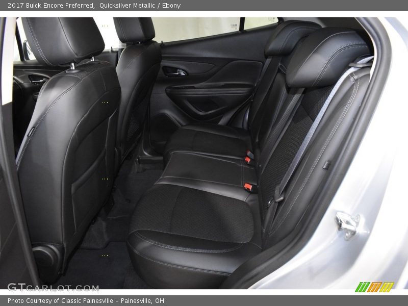 Quicksilver Metallic / Ebony 2017 Buick Encore Preferred