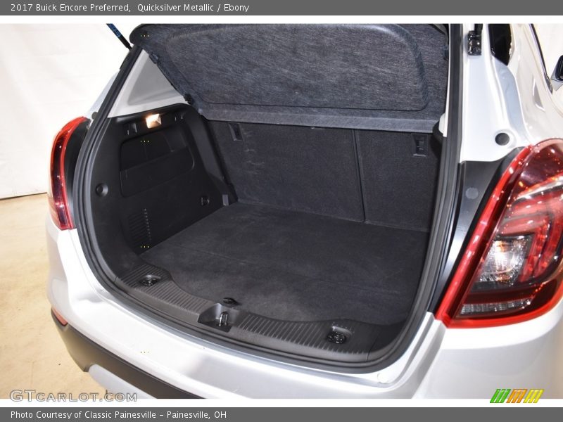 Quicksilver Metallic / Ebony 2017 Buick Encore Preferred