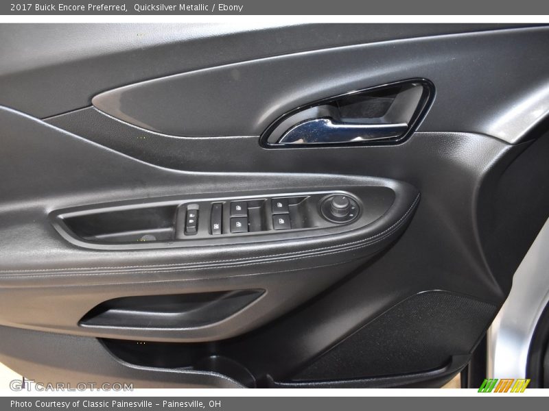 Quicksilver Metallic / Ebony 2017 Buick Encore Preferred