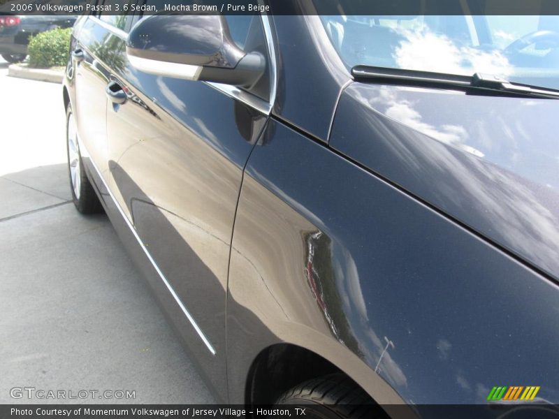 Mocha Brown / Pure Beige 2006 Volkswagen Passat 3.6 Sedan