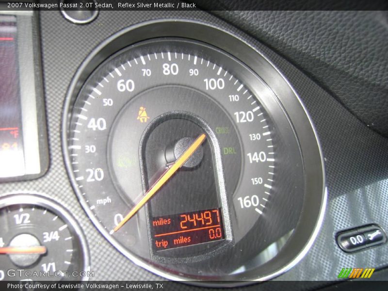 Reflex Silver Metallic / Black 2007 Volkswagen Passat 2.0T Sedan