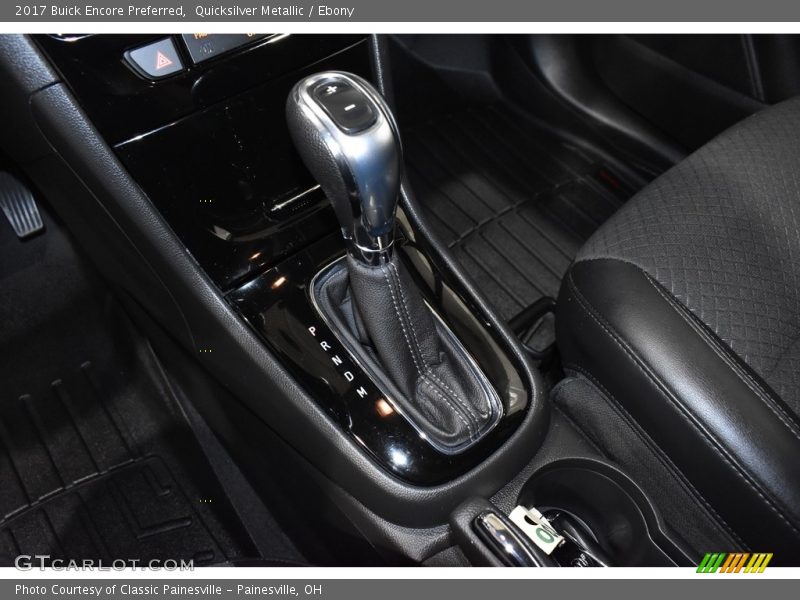 Quicksilver Metallic / Ebony 2017 Buick Encore Preferred