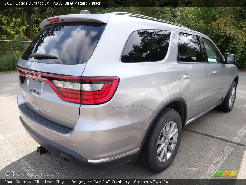 Billet Metallic / Black 2017 Dodge Durango SXT AWD