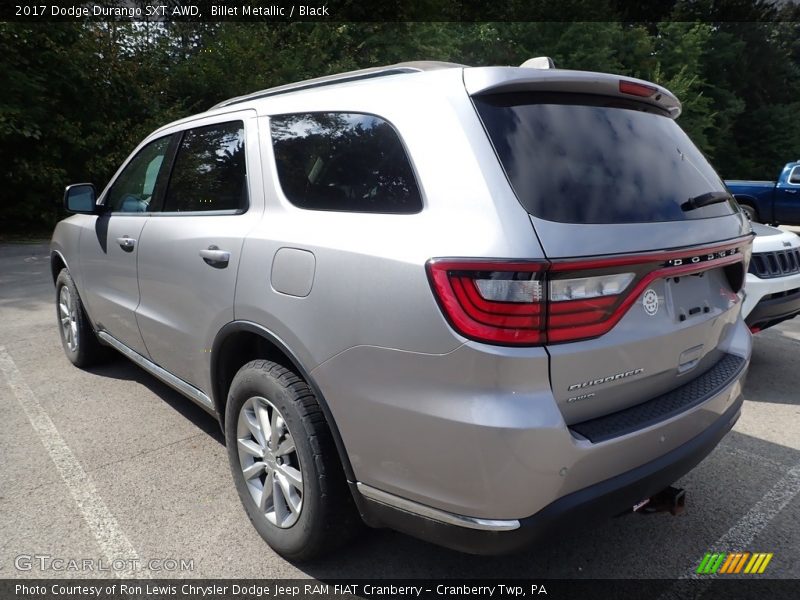 Billet Metallic / Black 2017 Dodge Durango SXT AWD