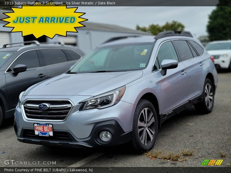 Ice Silver Metallic / Slate Black 2019 Subaru Outback 2.5i Limited