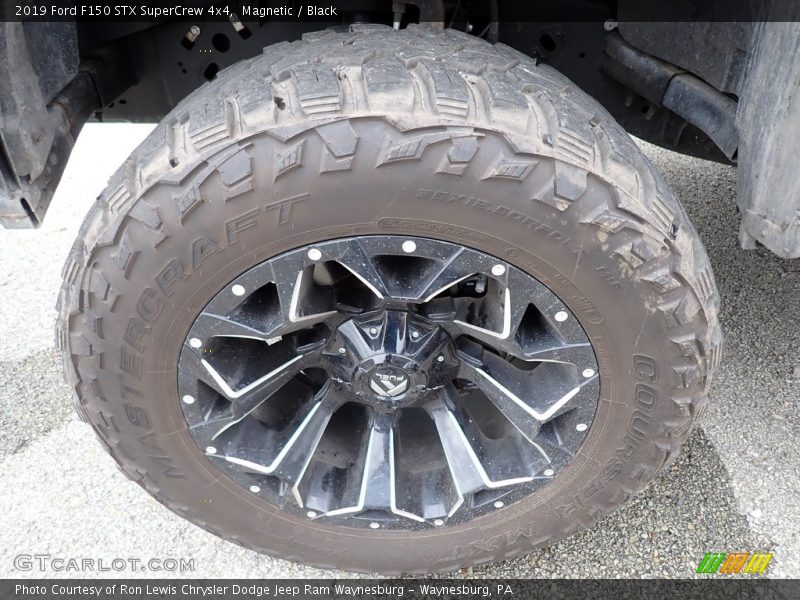 Custom Wheels of 2019 F150 STX SuperCrew 4x4