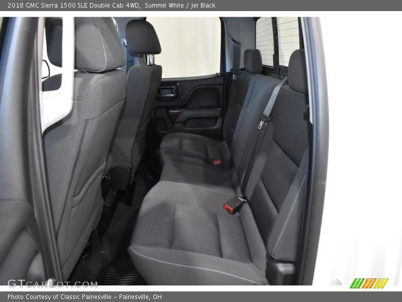 Summit White / Jet Black 2018 GMC Sierra 1500 SLE Double Cab 4WD