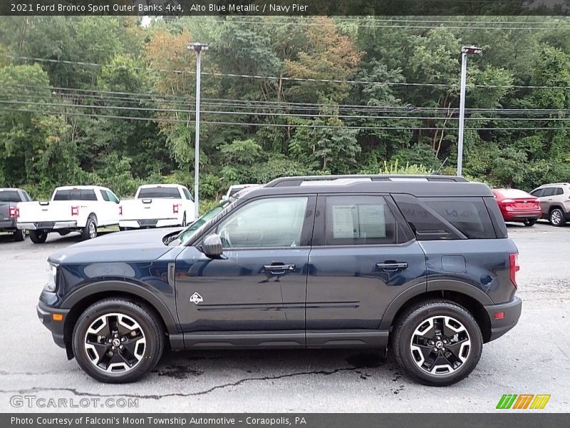  2021 Bronco Sport Outer Banks 4x4 Alto Blue Metallic