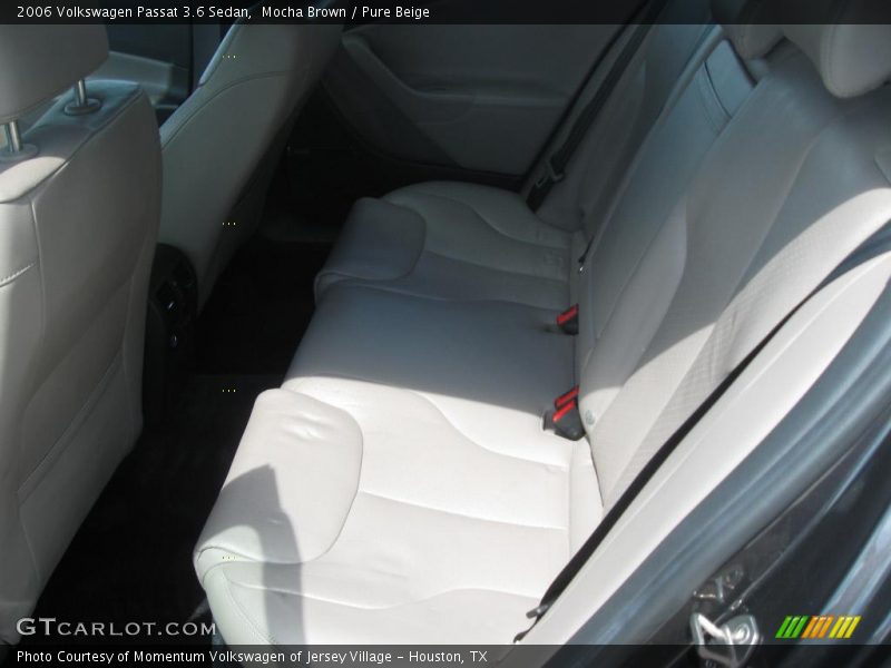 Mocha Brown / Pure Beige 2006 Volkswagen Passat 3.6 Sedan