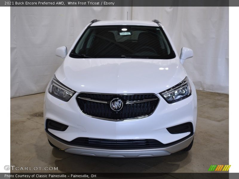 White Frost Tricoat / Ebony 2021 Buick Encore Preferred AWD