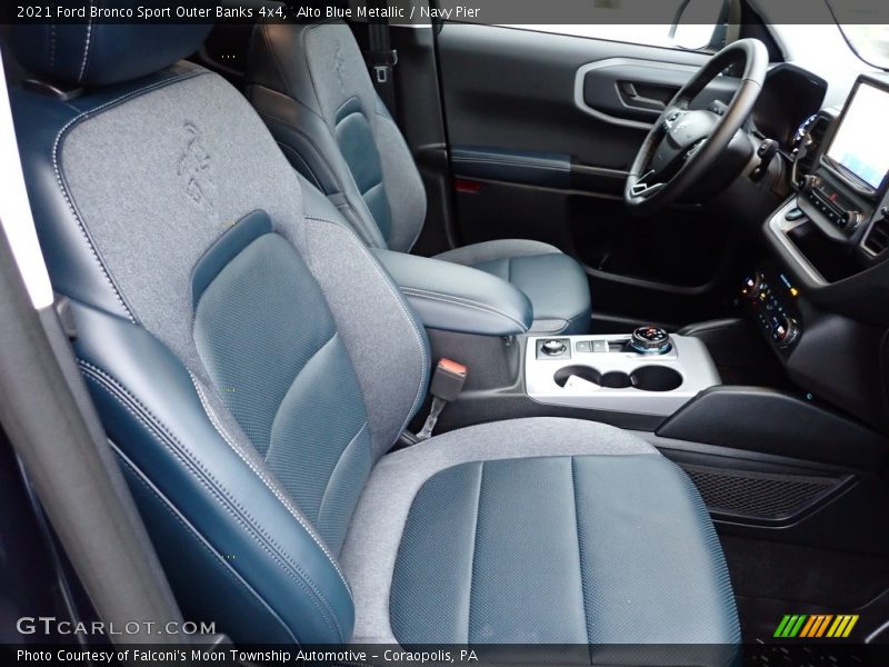  2021 Bronco Sport Outer Banks 4x4 Navy Pier Interior