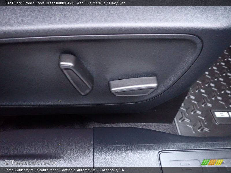 Alto Blue Metallic / Navy Pier 2021 Ford Bronco Sport Outer Banks 4x4