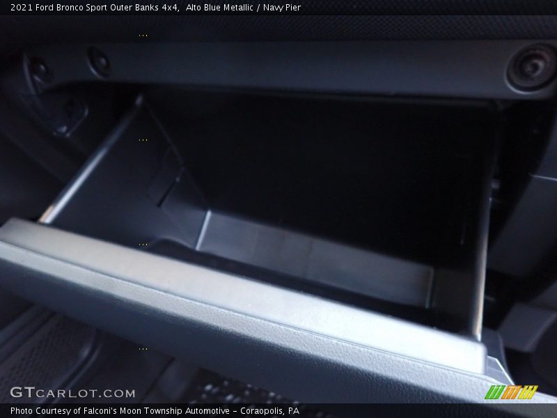 Alto Blue Metallic / Navy Pier 2021 Ford Bronco Sport Outer Banks 4x4