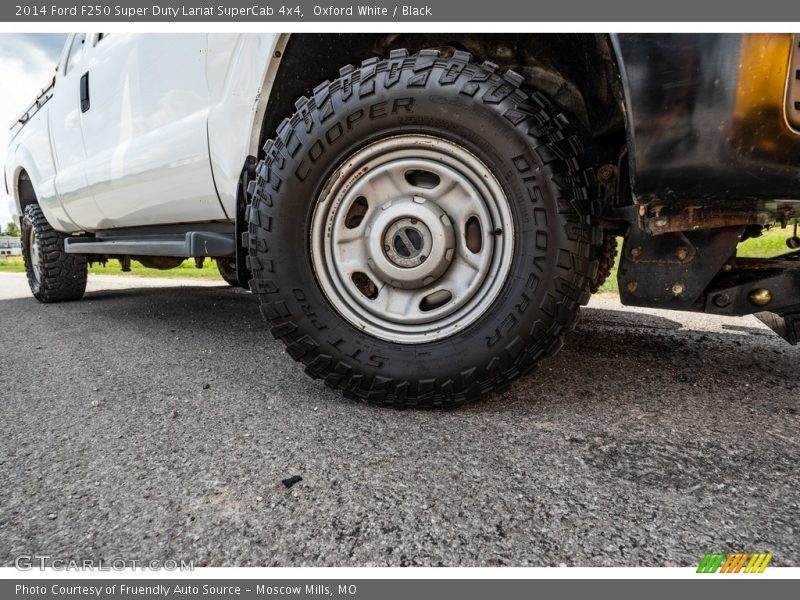 Oxford White / Black 2014 Ford F250 Super Duty Lariat SuperCab 4x4