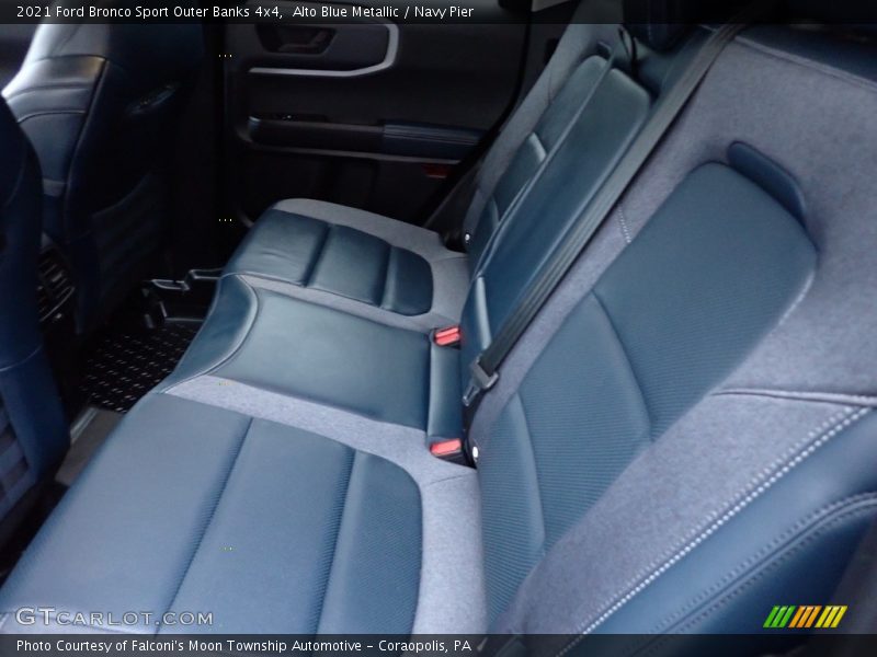 Rear Seat of 2021 Bronco Sport Outer Banks 4x4