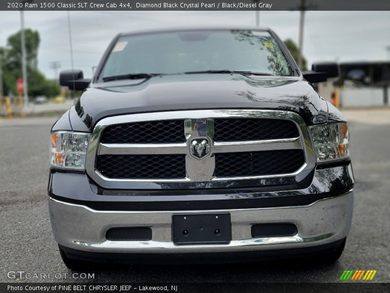 Diamond Black Crystal Pearl / Black/Diesel Gray 2020 Ram 1500 Classic SLT Crew Cab 4x4