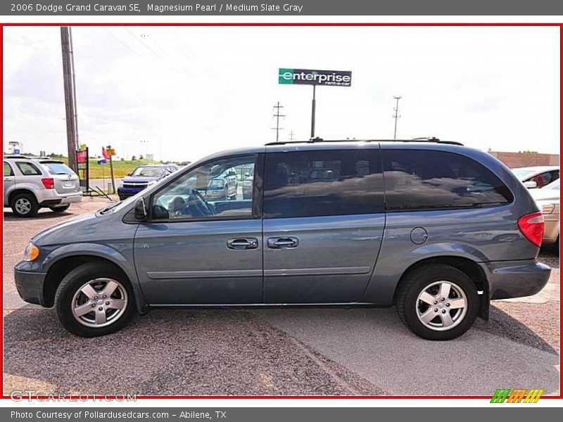 Magnesium Pearl / Medium Slate Gray 2006 Dodge Grand Caravan SE
