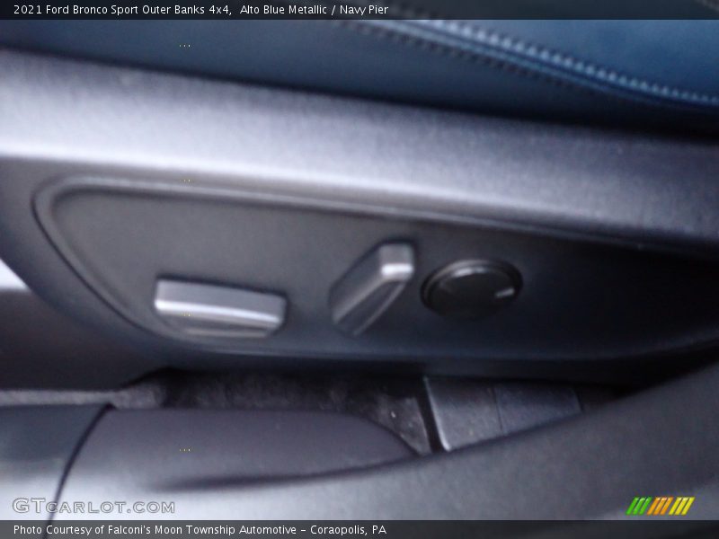 Alto Blue Metallic / Navy Pier 2021 Ford Bronco Sport Outer Banks 4x4