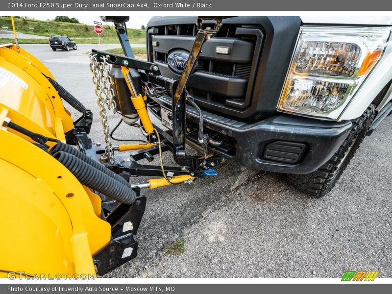 Oxford White / Black 2014 Ford F250 Super Duty Lariat SuperCab 4x4
