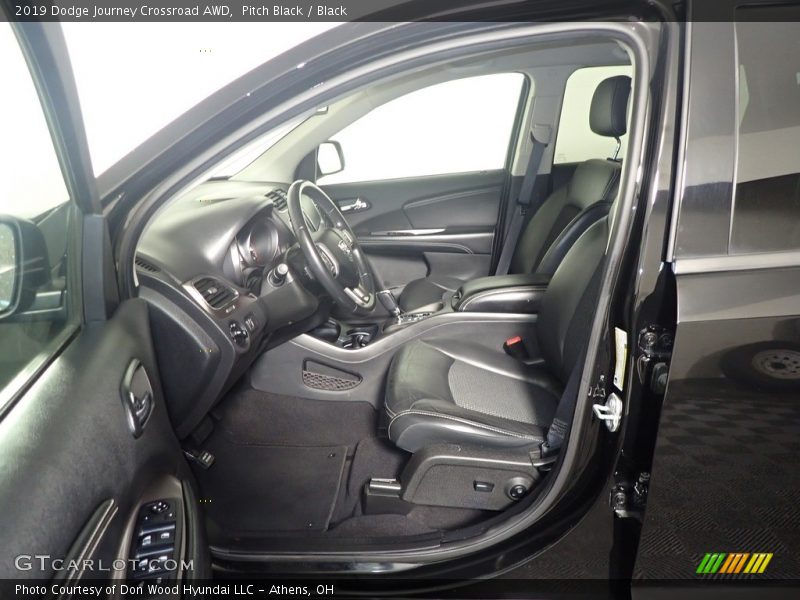 Pitch Black / Black 2019 Dodge Journey Crossroad AWD