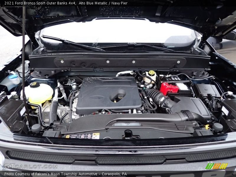  2021 Bronco Sport Outer Banks 4x4 Engine - 1.5 Liter Turbocharged DOHC 12-Valve Ti-VCT EcoBoost 3 Cylinder