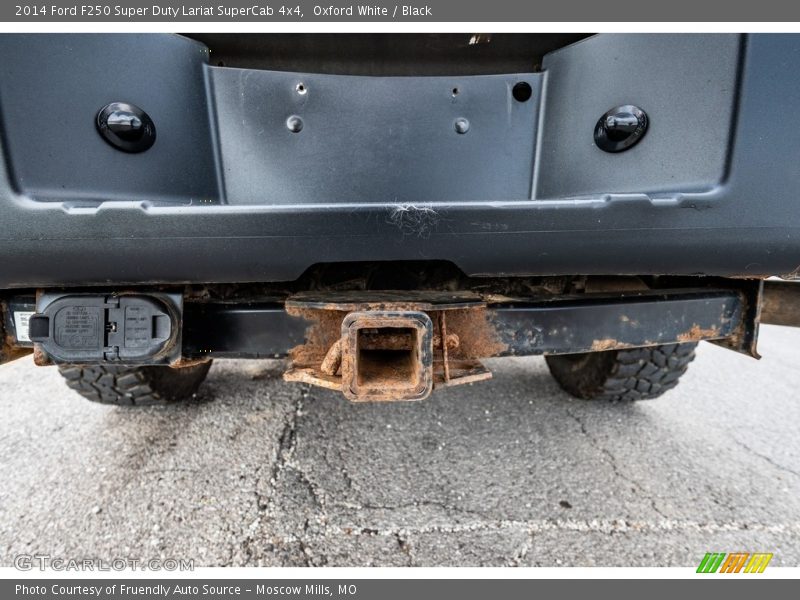 Oxford White / Black 2014 Ford F250 Super Duty Lariat SuperCab 4x4