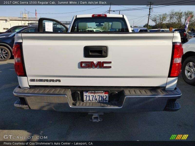 Summit White / Dark Ash/Jet Black 2017 GMC Sierra 1500 Regular Cab