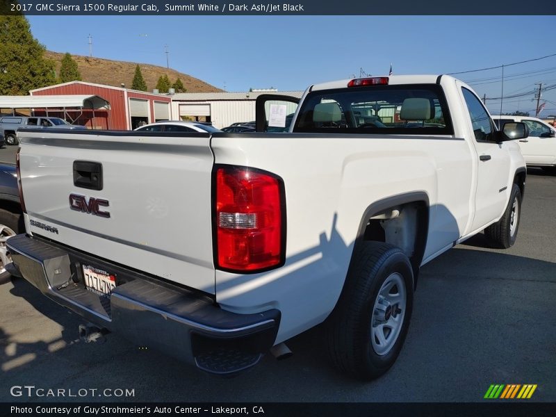 Summit White / Dark Ash/Jet Black 2017 GMC Sierra 1500 Regular Cab