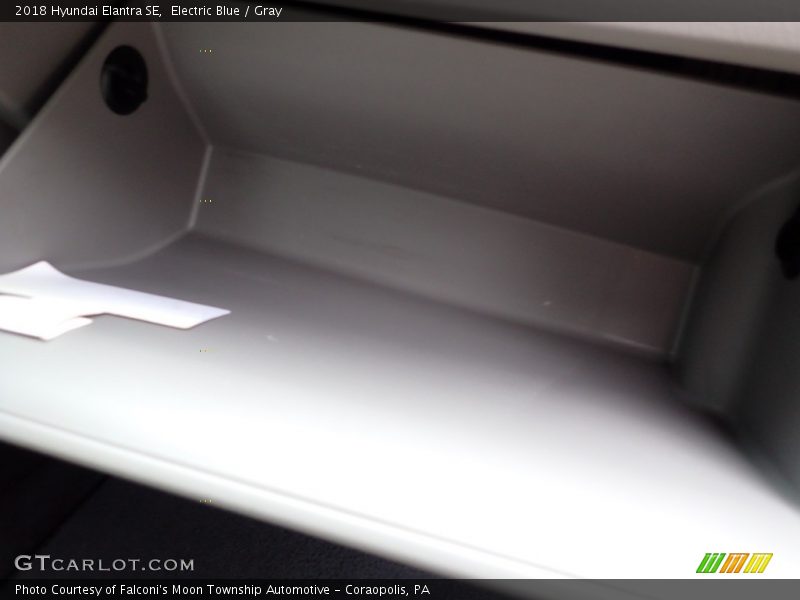 Electric Blue / Gray 2018 Hyundai Elantra SE