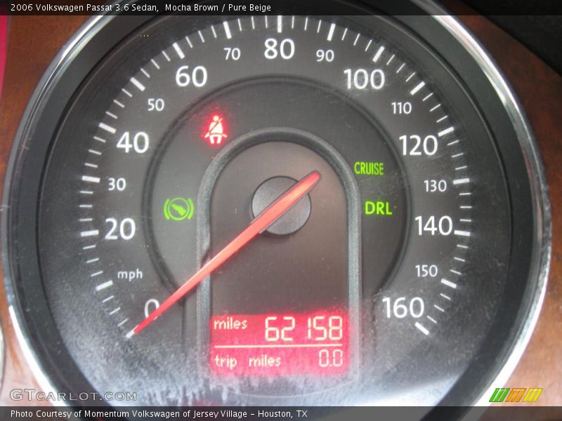 Mocha Brown / Pure Beige 2006 Volkswagen Passat 3.6 Sedan