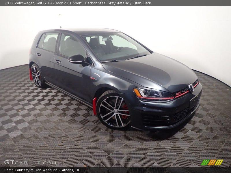 Carbon Steel Gray Metallic / Titan Black 2017 Volkswagen Golf GTI 4-Door 2.0T Sport