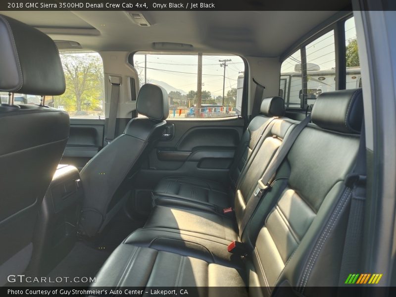 Rear Seat of 2018 Sierra 3500HD Denali Crew Cab 4x4