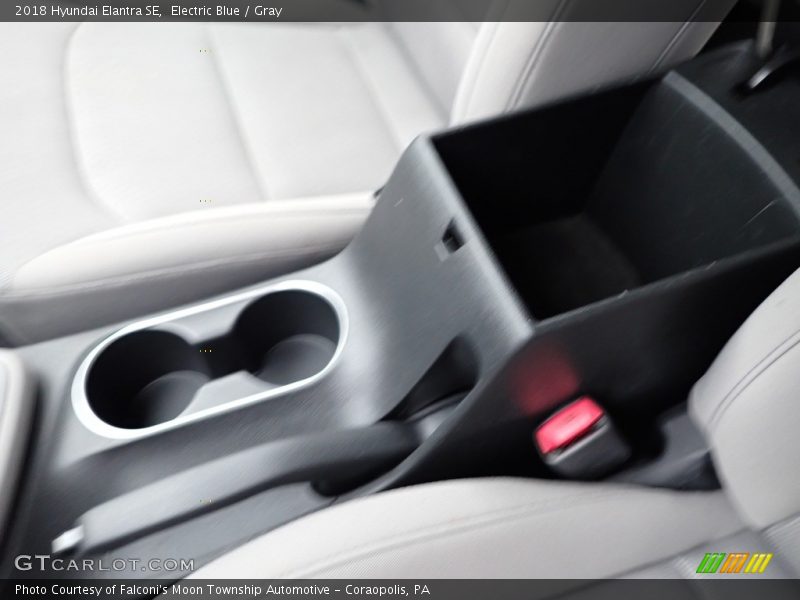 Electric Blue / Gray 2018 Hyundai Elantra SE