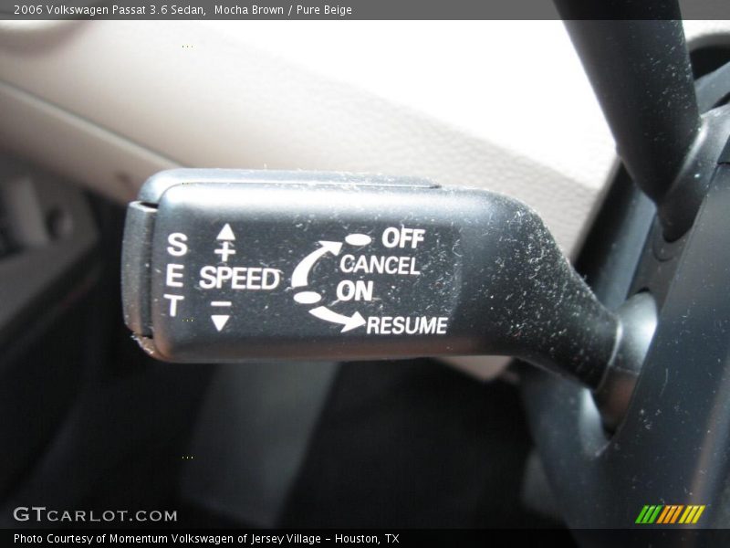 Mocha Brown / Pure Beige 2006 Volkswagen Passat 3.6 Sedan