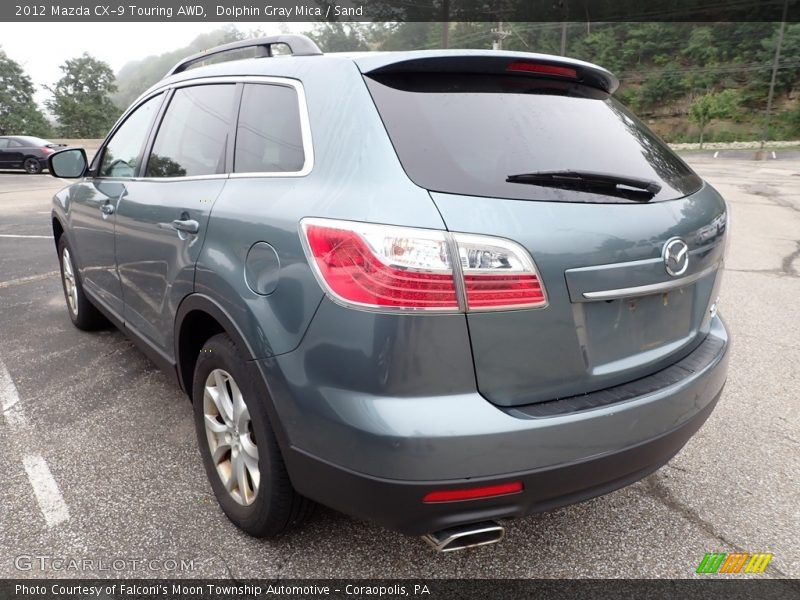 Dolphin Gray Mica / Sand 2012 Mazda CX-9 Touring AWD