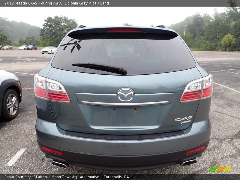 Dolphin Gray Mica / Sand 2012 Mazda CX-9 Touring AWD